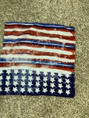 Patriotic Red White and Blue Star Stripe Bandana